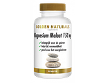 Golden Naturals Magnesium Malaat 150mg Tabletten 90TB Golden Naturals Magnesium Malaat 150mg Tabletten 90TB