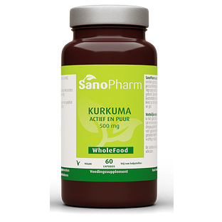 Sanopharm WholeFood Kurkuma Capsules 60CP