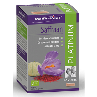 MannaVital Saffraan Platinum 60VCP