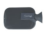 Fashy Warmwaterzak Enkelgeribbeld Antraciet 1ST