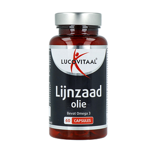Lucovitaal Lijnzaad Olie Capsules 60CP