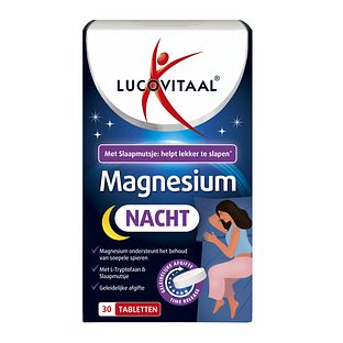 Lucovitaal Magnesium Nacht Tabletten 30TB
