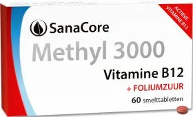 SanaCore Methyl 3000 Vitamine B12 Tabletten
