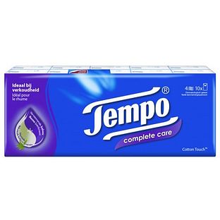 Tempo Zakdoekjes Complete Care 10ST