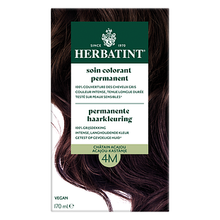 Herbatint Haarverf 4M Acajou Kastanje 170ML