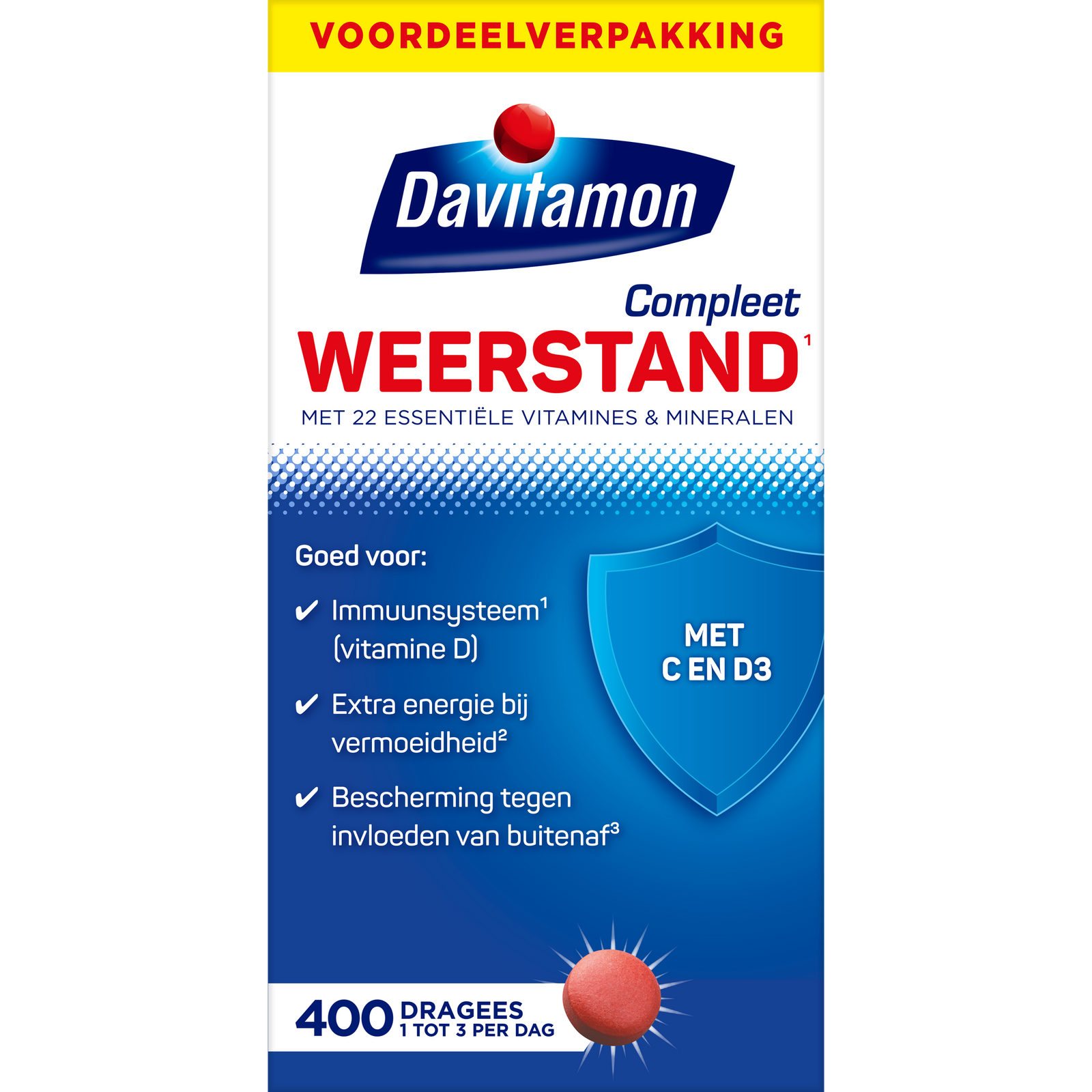 Davitamon Compleet Weerstand Dragees 400ST