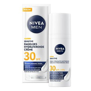 Nivea Men Sensitive Dagelijks Hydraterende Crème SPF30 50ML