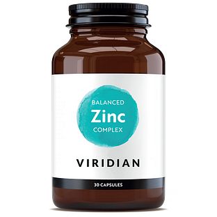 Viridian Balanced Zinc Complex Capsules 30VCP
