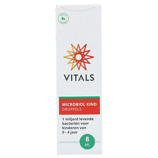 Vitals Microbiol Kind 0-4 Jaar Druppels 8ML