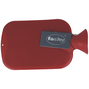 Fashy Warmwaterzak Dubbelgeribbeld Cranberry 1ST
