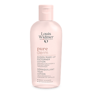 Louis Widmer Purederm Oogmake-up Reiniging Lotion Zonder Parfum 100ML