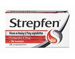 Strepfen Citroen & Honing Zuigtabletten 24ST