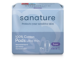 Sanature 100% Katoen Maandverband Super 10ST