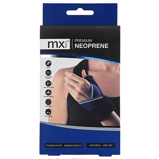 MX Health Thumb Brace Neoprene Universal 1ST