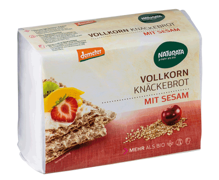 Naturata Knäckebröd Sesam Biologisch afbeelding