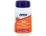 NOW Vitamine K2 Menachinon 7 100mcg Vegicaps 60CP
