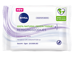 Nivea 3-in-1 Reinigingsdoekjes Gevoelige Huid 25ST