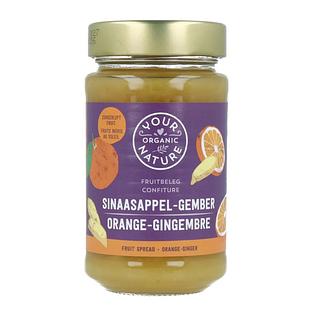 Your Organic Nature Fruitbeleg Sinaasappel-Gember 250GR