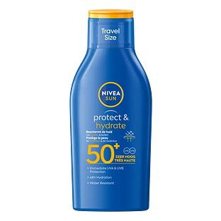Nivea Sun Protect & Hydrate Travelsize Zonnemelk SPF50+ 100ML