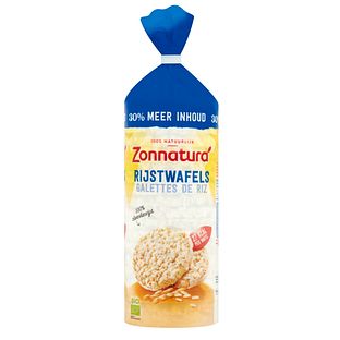 Zonnatura Rijstwafels Naturel 130GR