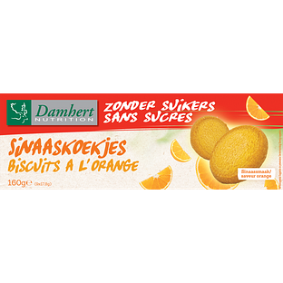 Damhert Zonder Suikers Sinaaskoekjes 160GR