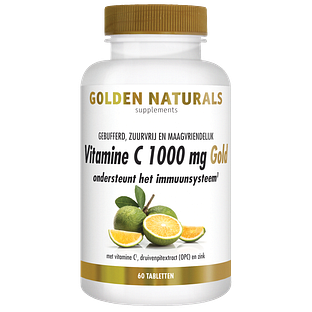 Golden Naturals Vitamine C 1000 mg Gold Tabletten 60VTB