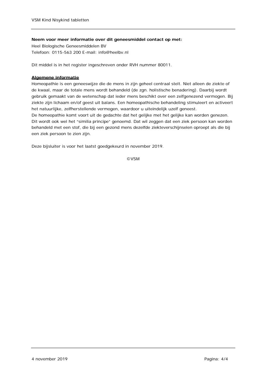 Kind 0-6 Nisykind Tabletten afbeelding van document #4, leaflet