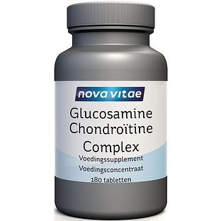 Nova Vitae Glucosamine Chondroïtine Complex Tabletten 180TB Nova Vitae Glucosamine Chondroïtine Complex Tabletten 180TB