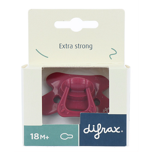 Difrax Fopspeen Natural 18+ Maanden Uni Wildberry 1ST