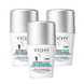 Vichy Invisible Resist 72H Dermo Detranspirant 0% Alcohol Multiverpakking 3x50ML