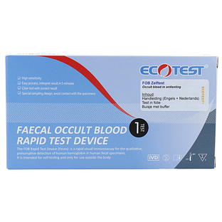 EcoTest FOB Zelftest 1ST