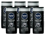 Nivea Men Active Clean Shower Gel Voordeelverpakking 6x250ML