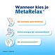 Metagenics MetaRelax Zakjes Citroen Smaak 20ZK
