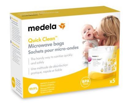 Medela Quick Clean Steril Zak Magnetron afbeelding