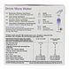 Waterdrop Boost Microdrink Vitamin Hydration Cubes 12ST Achterkant verpakking Waterdrop Boost Microdrink Vitamin Hydration Cubes 12ST Achterkant verpakking