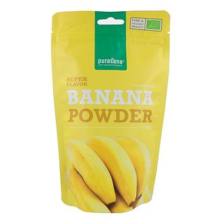 Purasana Super Flavor Banana Powder 250GR Purasana Super Flavor Banana Powder 250GR