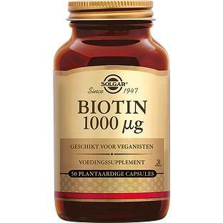 Solgar Biotine 1000 mcg Capsules 50VCP