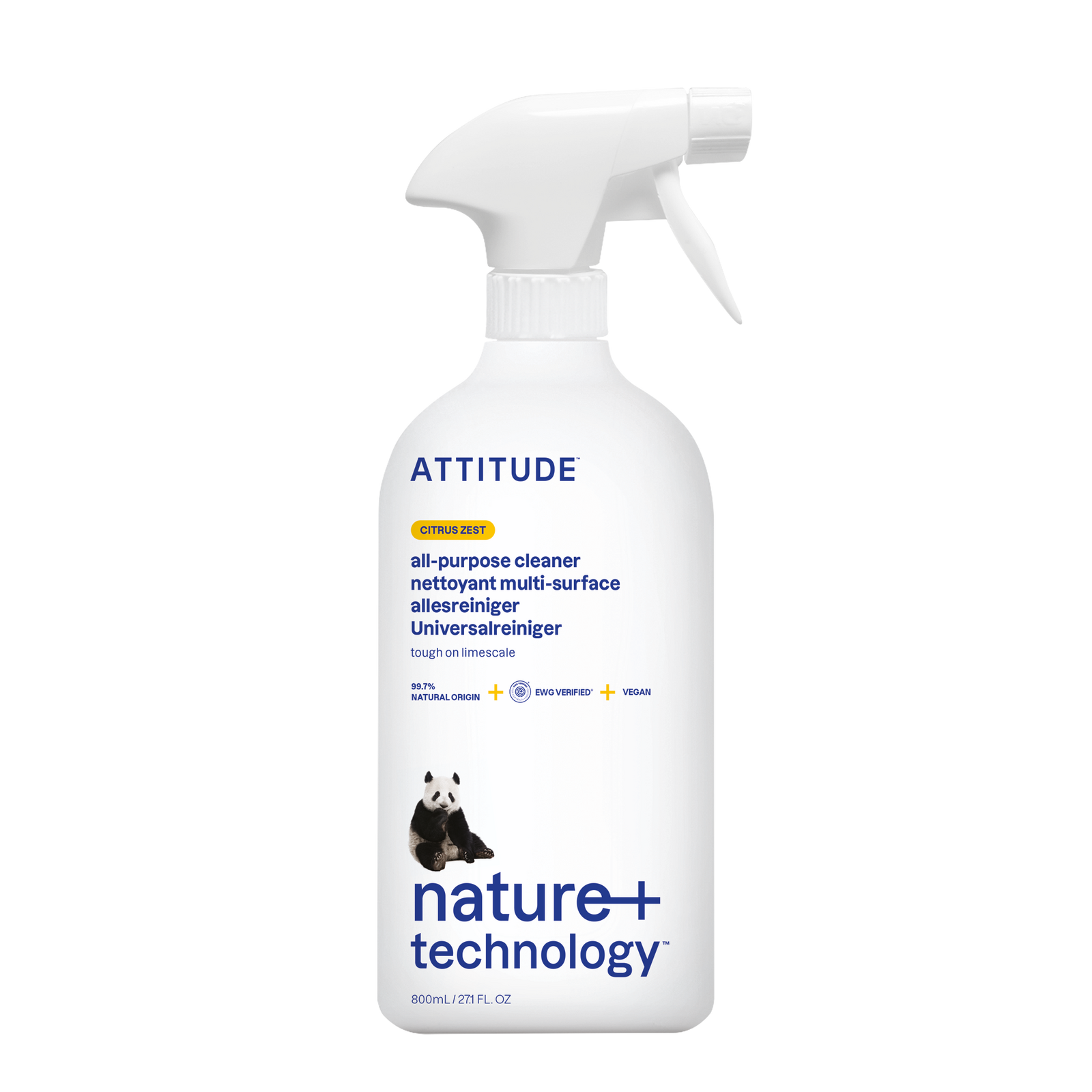Attitude All Purpose Cleaner Citrus Zest afbeelding