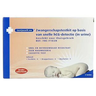 Testjezelf.nu Zwangerschapstestkits 3ST