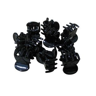 Hair Mode Mini Haarklemmen Zwart 10ST Hair Mode Mini Haarklemmen Zwart 10ST
