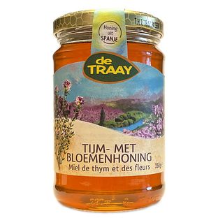 De Traay Tijm- en Bloemenhoning 350GR