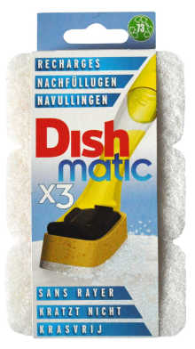 Dishmatic Schuurspons Krasvrij Navulling afbeelding