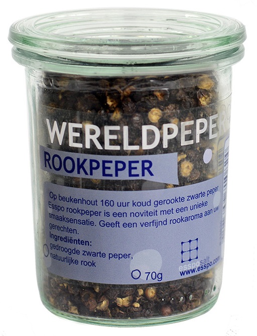 Esspo Wereldpeper Rookpeper Zwart afbeelding