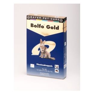 Bolfo Gold Druppels Kat 40 2ST