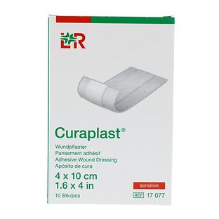 Lohmann & Rauscher Curaplast Wondpleister 1m x 4cm 10ST Lohmann & Rauscher Curaplast Wondpleister 1m x 4cm 10ST