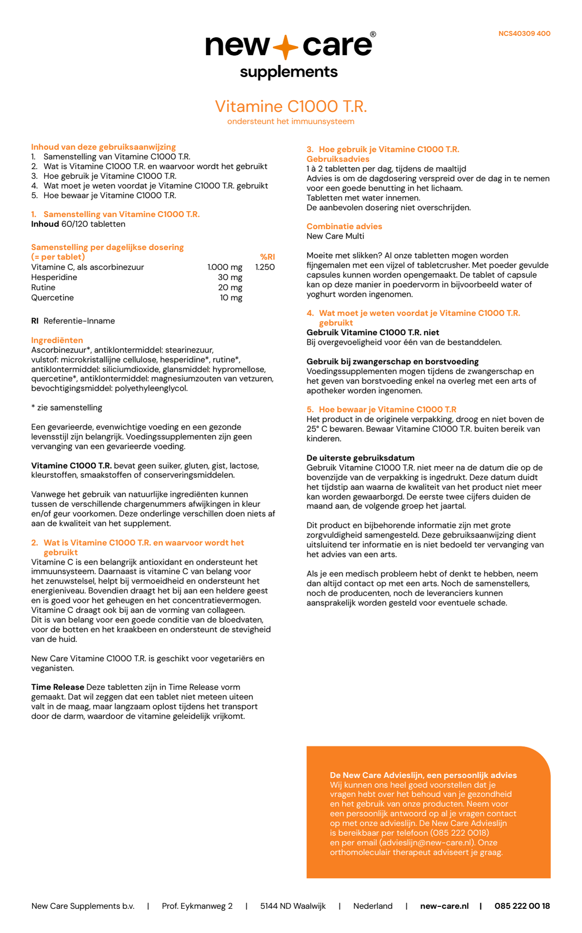 C1000 TR Tabletten afbeelding van document #1, instructions