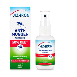 Azaron Azaron Anti-Muggenspray Verre Reis 50% DEET 50ML