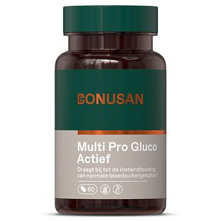 Bonusan Multi Pro Gluco Actief Tabletten 60TB Bonusan Multi Pro Gluco Actief Tabletten 60TB