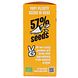 Leev Multiseed Lowcarb Crackers 80GR  zijkant verpakking