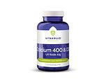 Vitakruid Calcium 400 & D3 uit Rode Alg Kauwtabletten 90KTB